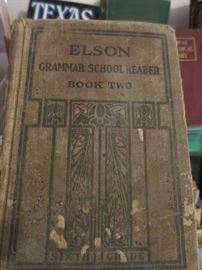 Elson, Grammar School Reader Book Two, 1910.  Come look what grammar school read way back when!