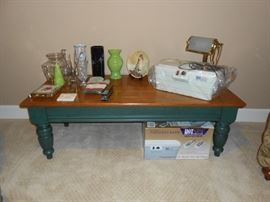 Coffee table - Paraffin bath etc.