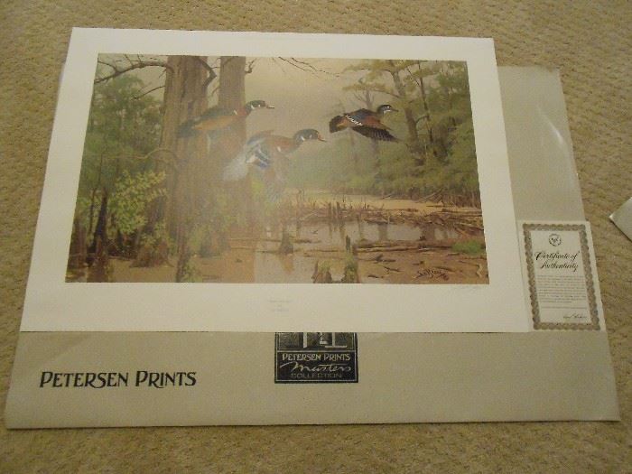 Peterson print signed by Obion Woodies by LeBlanc