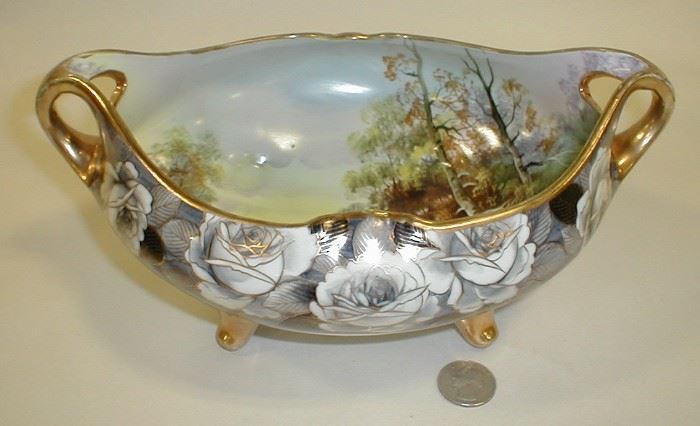 Hand-painted Nippon Bowl
