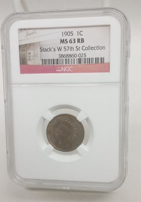 Ngc graded Indian Head Cent