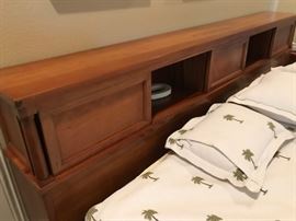 Detail on King headboard