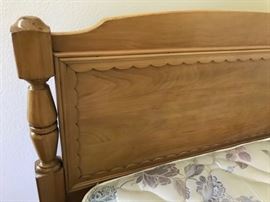 Detail on headboards