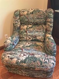 Very comfortable Robb and Stucky overstuffed chair