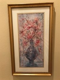 Edna Hibel - Signed - Birthday Bouquet - with COA