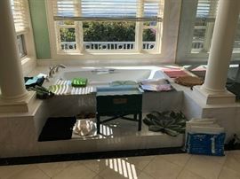 Marge Carson box on matching base 20"l x 11"d x 18.5"high asking $210