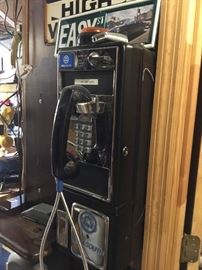 Vintage pay phone 