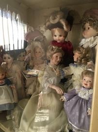 Antique and vintage doll collection