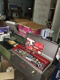 Garage full of tools