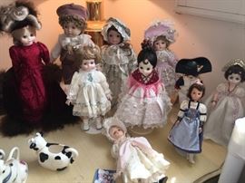 Vintage doll collection