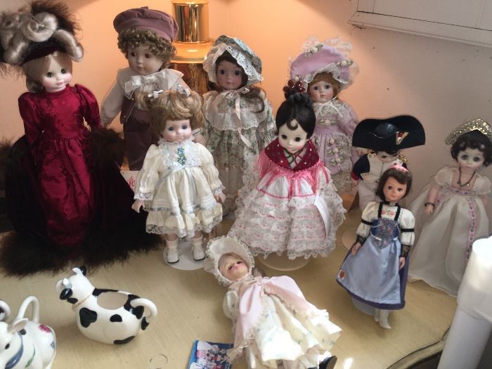 Vintage doll collection