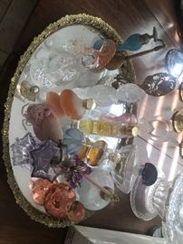 Antique and vintage perfume bottle collection