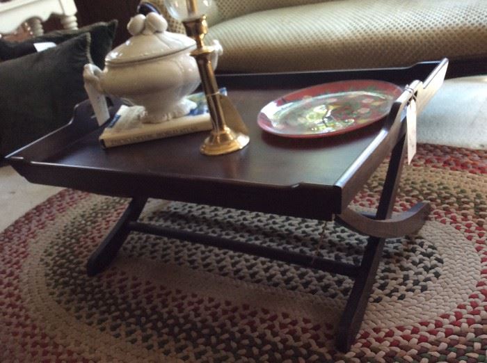 Vintage Butler's Tray Style Coffee Table