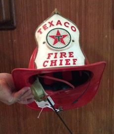Vintage Texaco Fire Chief Toy Helmet