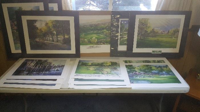 Framed and Unframed Signed and Numbered Prints