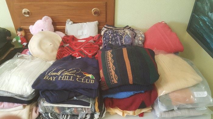 Many New Sweaters !!