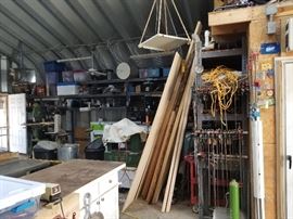 wood clamps, assortment of sizes, all in excellent condition