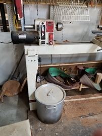 wood lathe, fantastic workig order