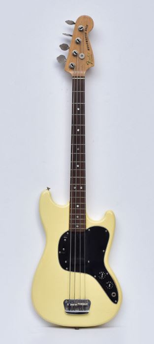 Fender Musicmaster Bass             Bid on-line today through March 21st at www.fairfieldauction.com