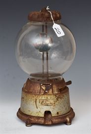 Antique Gumball Machine             Bid on-line today through March 21st at www.fairfieldauction.com