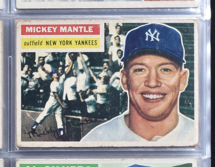 1956 Topps Baseball Card Set             Bid on-line today through March 21st at www.fairfieldauction.com