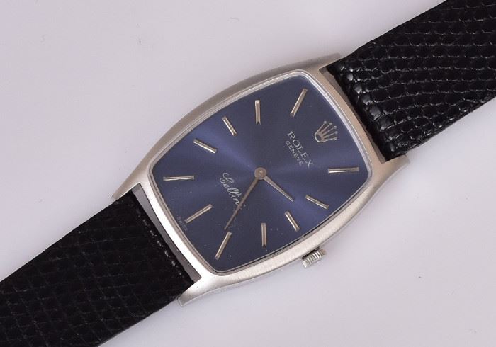 Rolex Cellini 18k Gold Gent's Wrist Watch             Bid on-line today through March 21st at www.fairfieldauction.com