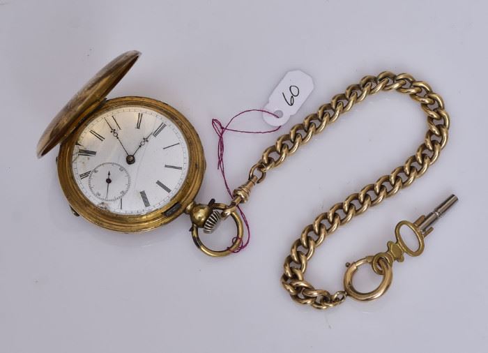 18k Gold Bautte Pocket Watch             Bid on-line today through March 21st at www.fairfieldauction.com