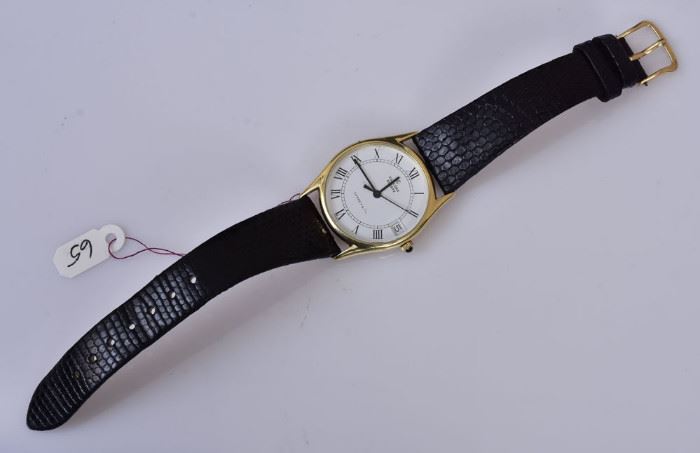 Concord 14k Gold Wrist Watch             Bid on-line today through March 21st at www.fairfieldauction.com