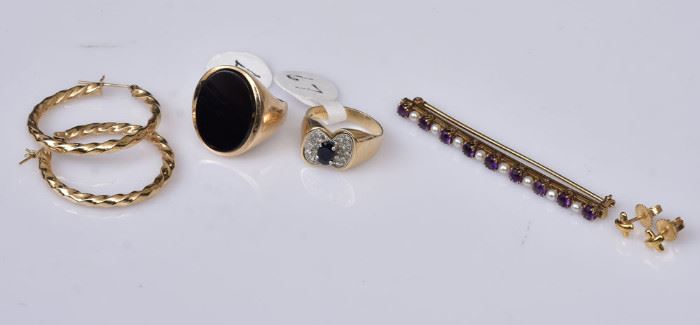 14k Gold Jewelry             Bid on-line today through March 21st at www.fairfieldauction.com