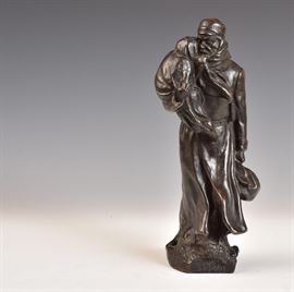 Jules Leon Butensky (Russian, 1871–1947) Bronze             Bid on-line today through March 21st at www.fairfieldauction.com