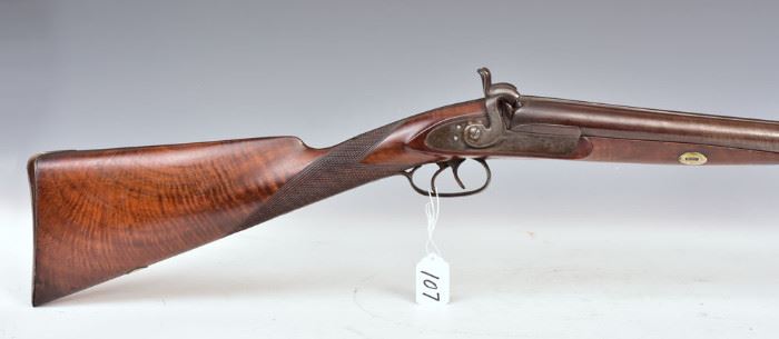 American Percussion Double Barrel Shot Gun             Bid on-line today through March 21st at www.fairfieldauction.com