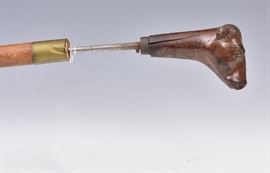 Sword Cane             Bid on-line today through March 21st at www.fairfieldauction.com