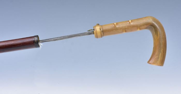 Sword Cane             Bid on-line today through March 21st at www.fairfieldauction.com