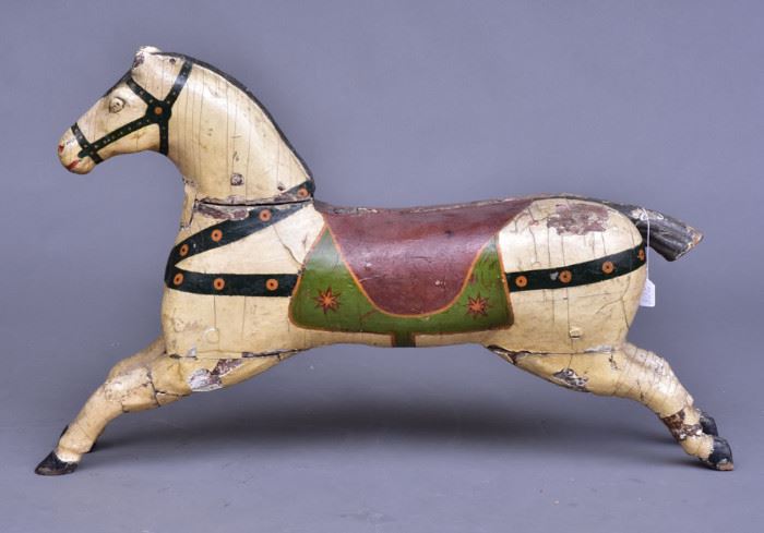 Continental Carousel Horse             Bid on-line today through March 21st at www.fairfieldauction.com