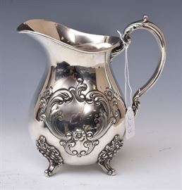 Sterling Silver Watch Pitcher             Bid on-line today through March 21st at www.fairfieldauction.com