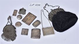 Collection of Purses, Compacts and Boxes             Bid on-line today through March 21st at www.fairfieldauction.com