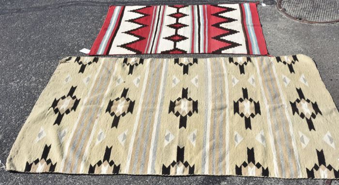 Two South West Weavings             Bid on-line today through March 21st at www.fairfieldauction.com