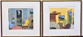 Thomas McKnight  pair of serigraphs
both 14" x 16" (image)
both pencil signed lower right             Bid on-line today through March 21st at www.fairfieldauction.com