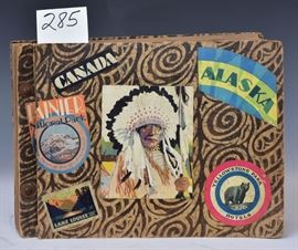 American Travel Photography Album Pacific Coast and National Parks including
Glacier National Park, Portland, Seattle,
San Francisco, Yosemite, Yukon, Hollywood,
Santa Barbara, Cody WY, Banff, Juno, Ketchum,
and Victoria, BC., includes 290 photographs,
200 post cards,maps, 1929 program and
two 1929 Liquor permit applications             Bid on-line today through March 21st at www.fairfieldauction.com