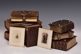 Collection of Photo Albums  including five CDV albums some with
military content
ranging 1860 - 1910             Bid on-line today through March 21st at www.fairfieldauction.com