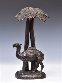 Bronze Camel Figure             Bid on-line today through March 21st at www.fairfieldauction.com