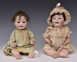 0ver 100 German bisque dolls             Bid on-line today through March 21st at www.fairfieldauction.com