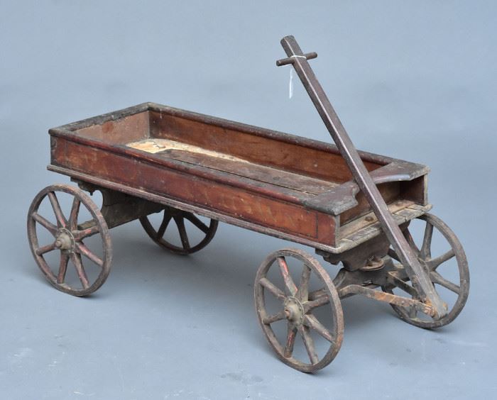 Victorian Child's Wagon             Bid on-line today through March 21st at www.fairfieldauction.com
