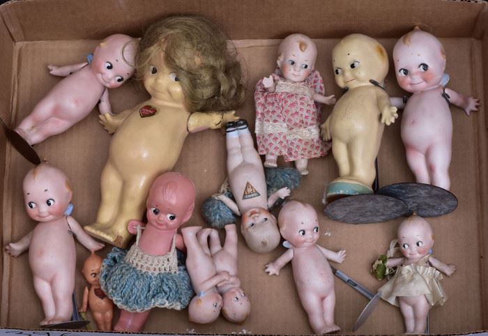 Kewpie Doll Collection (10)             Bid on-line today through March 21st at www.fairfieldauction.com