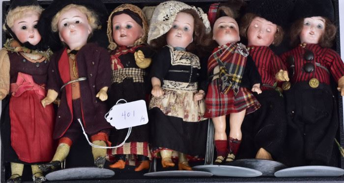Over 100 antique dolls             Bid on-line today through March 21st at www.fairfieldauction.com