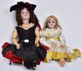 Over 100 German bisque dolls             Bid on-line today through March 21st at www.fairfieldauction.com