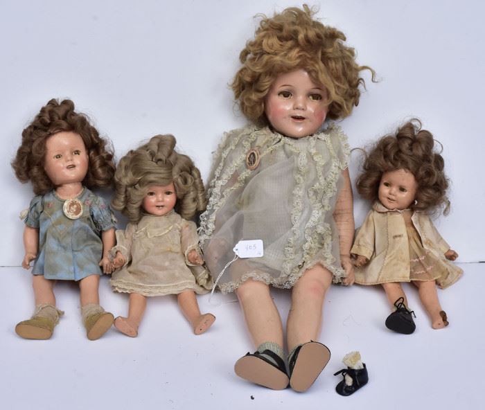 Shirley Temple dolls             Bid on-line today through March 21st at www.fairfieldauction.com