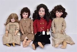 Over 100 German bisque dolls             Bid on-line today through March 21st at www.fairfieldauction.com
