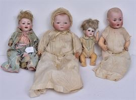 Over 100 German bisque dolls             Bid on-line today through March 21st at www.fairfieldauction.com