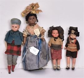 wax and bisque dolls             Bid on-line today through March 21st at www.fairfieldauction.com